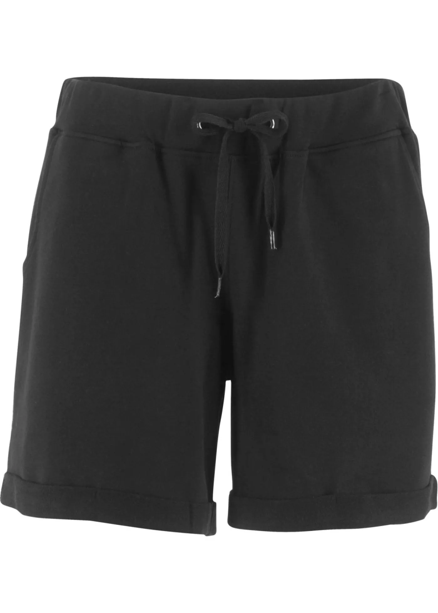 bonprix bonprix Pantalón corto de chándal de algodón puro Negro Online