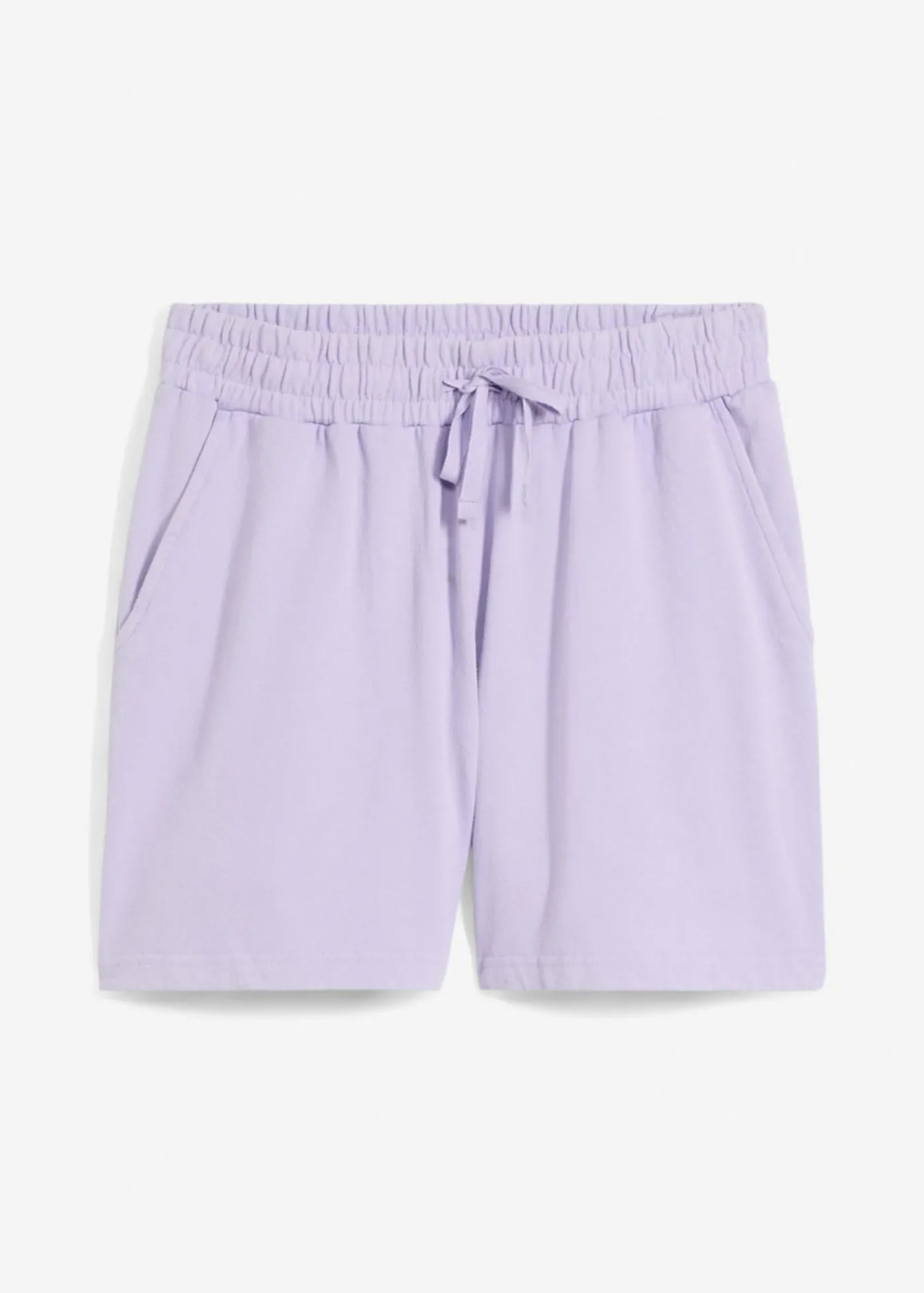bonprix bonprix Pantalón corto de chándal de algodón puro Violeta claro