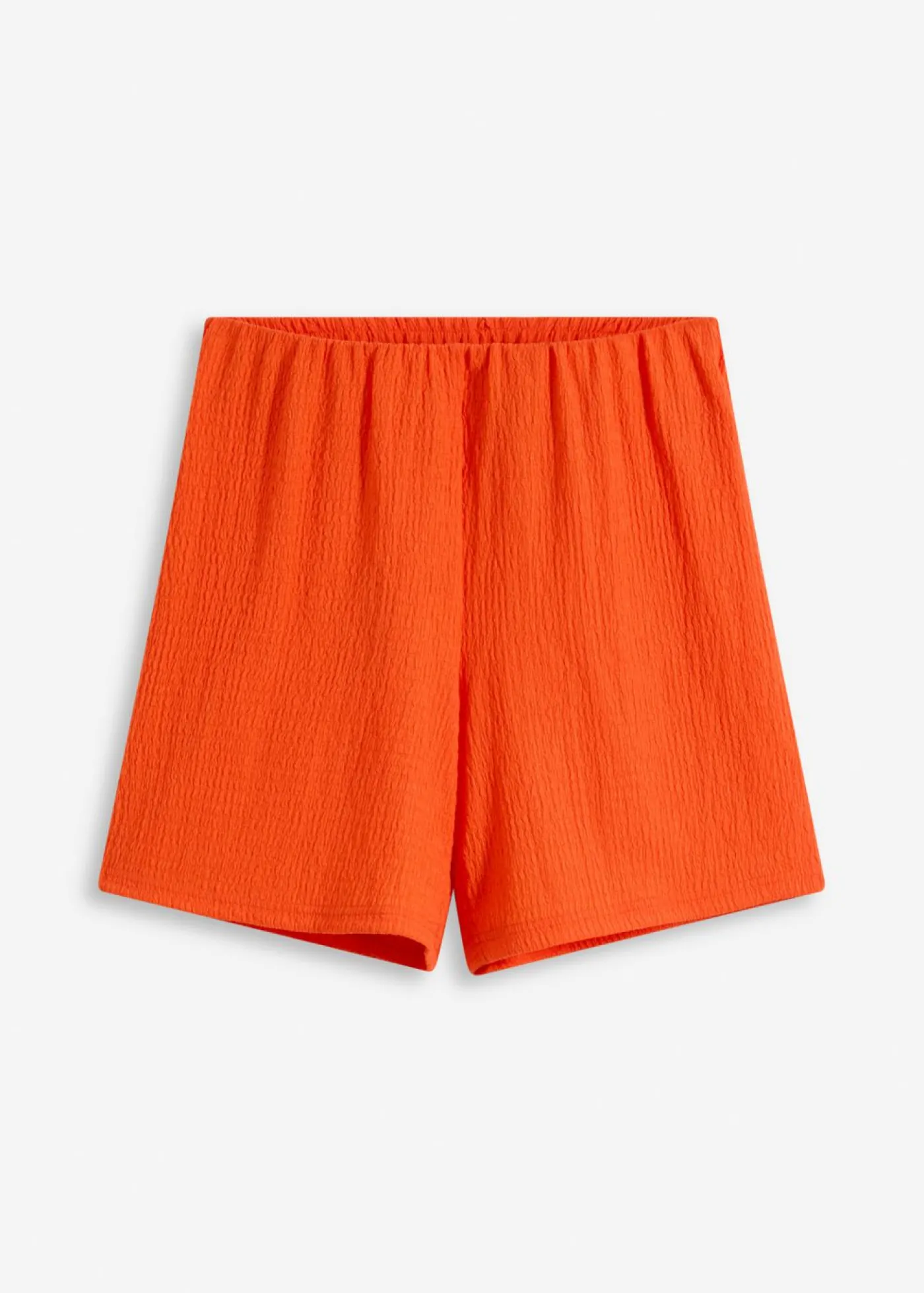 bonprix bonprix Pantalón corto de punto de crepé ligero mango Hot