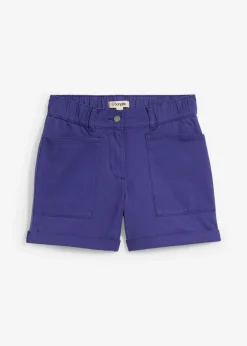 bonprix bonprix Pantalón corto de sarga Azul marino Sale