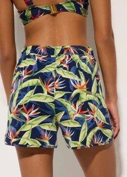 bonprix bonprix Pantalón corto playero Azul marino Sale