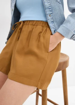 bonprix bonprix Pantalón corto sin cierre Marrón coñac Best
