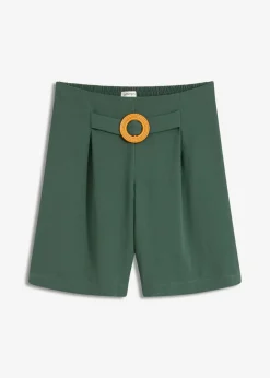 bonprix bonprix Pantalón corto sin cierre verde sombra Discount