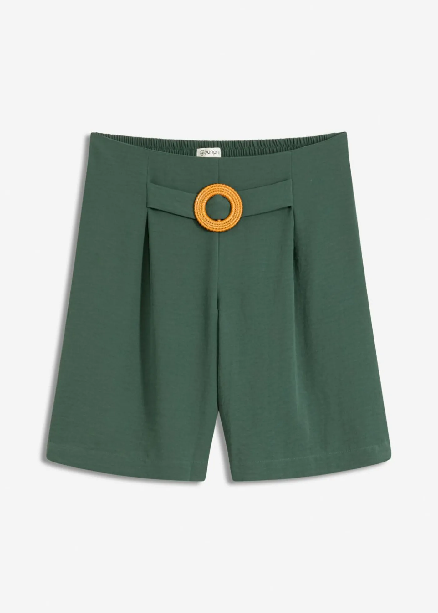 bonprix bonprix Pantalón corto sin cierre verde sombra Discount