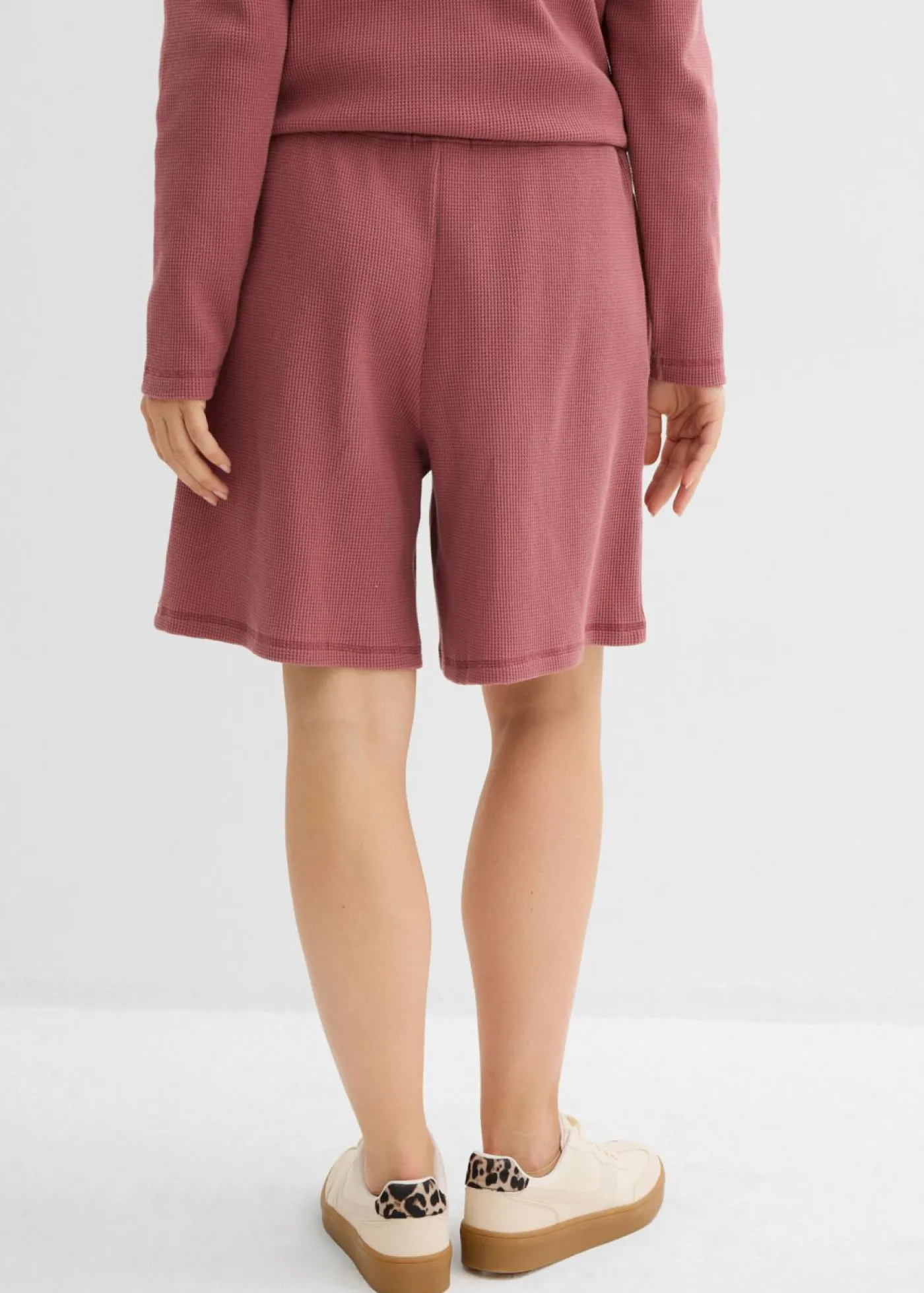 bonprix bonprix Pantalón corto sin cierre de algodón puro baya suave Outlet