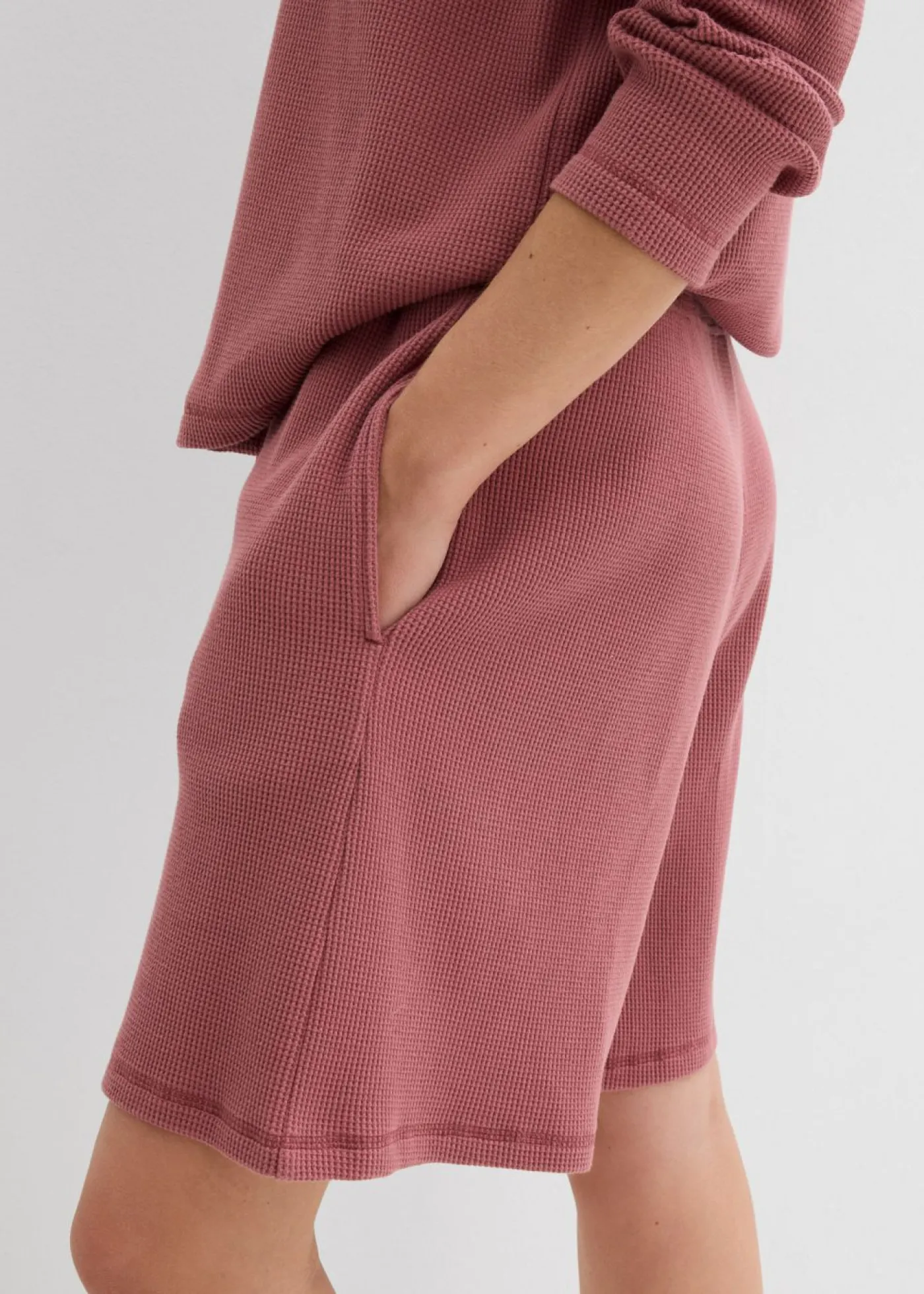 bonprix bonprix Pantalón corto sin cierre de algodón puro baya suave Outlet
