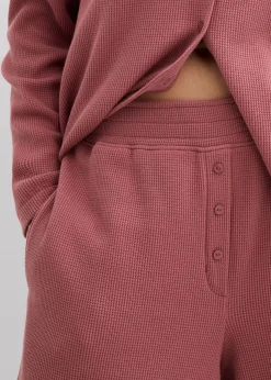 bonprix bonprix Pantalón corto sin cierre de algodón puro baya suave Outlet