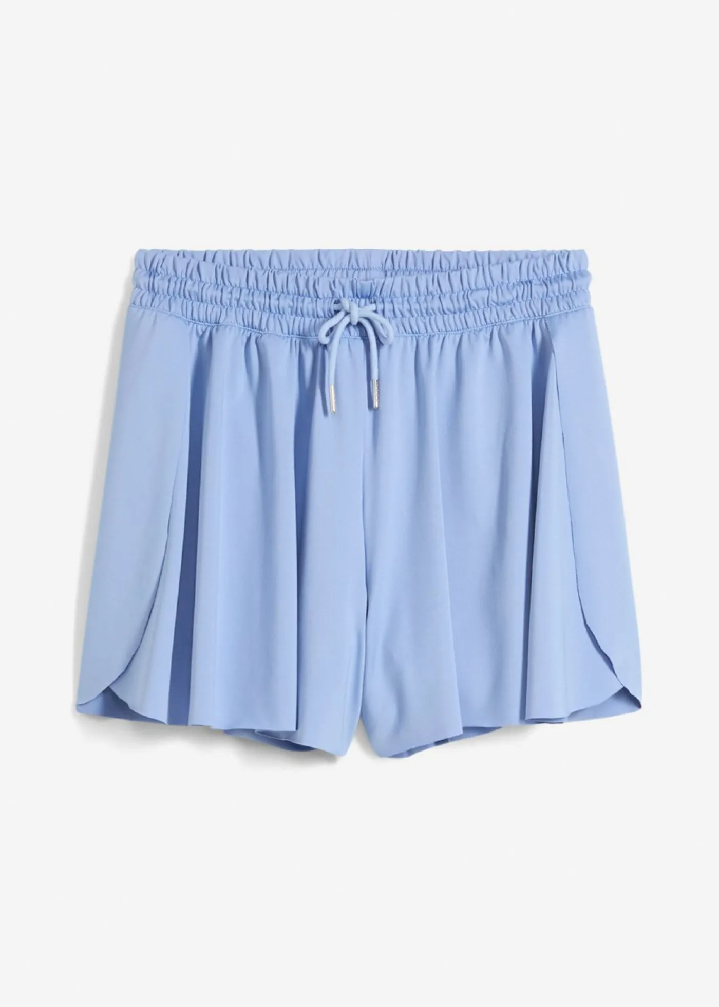 bonprix bonprix Pantalón corto sin cierre con diseño de tenis Azul perla Sale