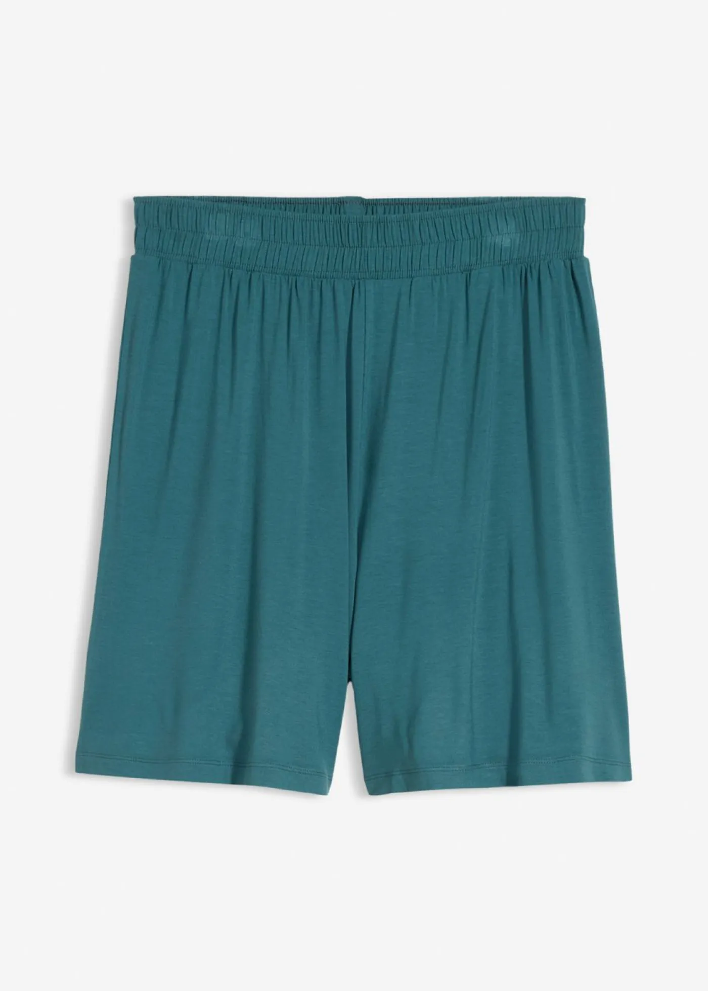 bonprix bonprix Pantalón corto sin cierre de mezcla de viscosa suave verde pimiento Outlet