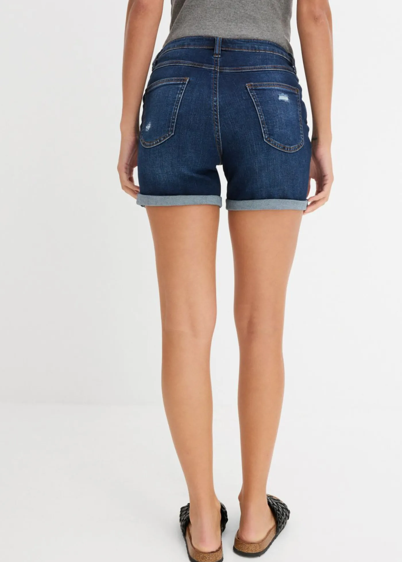 bonprix bonprix Pantalón corto vaquero Denim