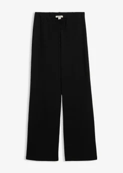 bonprix bonprix Pantalón de canalé Negro New
