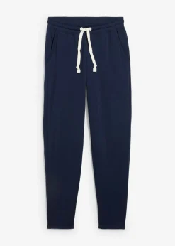 bonprix bonprix Pantalón de chándal con cintura cómoda Azul marino