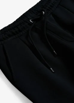 bonprix bonprix Pantalón de chándal con cinturilla elástica Negro Hot