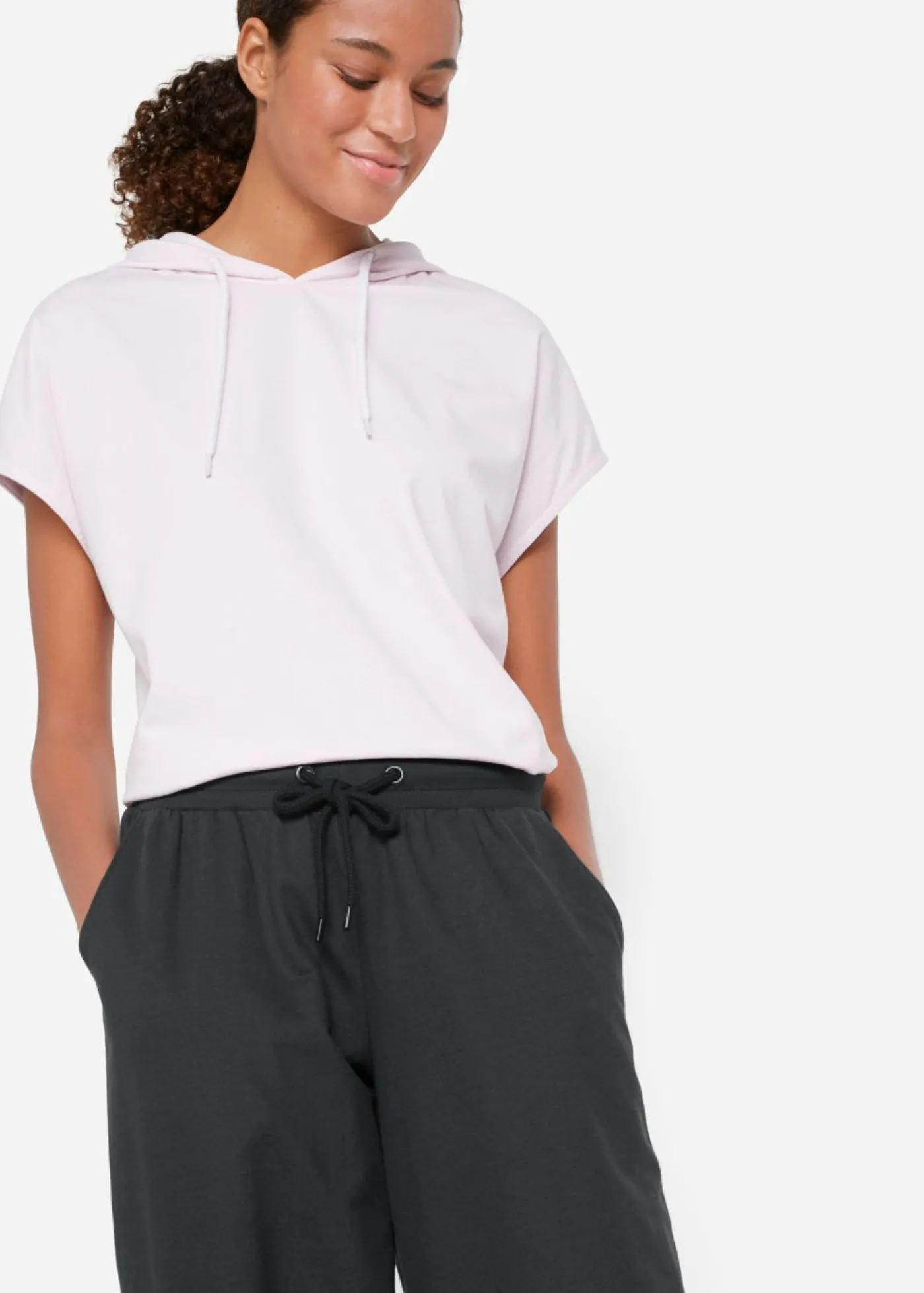 bonprix bonprix Pantalón de chándal con cinturilla elástica Negro New