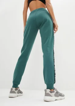 bonprix bonprix Pantalón de chándal con estampado verde mate Best
