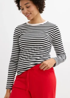 bonprix bonprix Pantalón de chándal de algodón ecológico puro fresa New