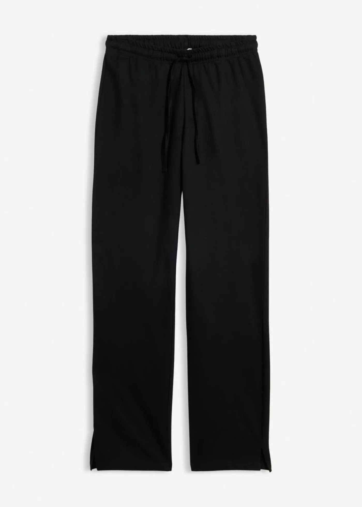 bonprix bonprix Pantalón de chándal de algodón ecológico puro Negro Online