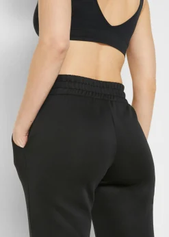 bonprix bonprix Pantalón de chándal de material de secado rápido Negro Best
