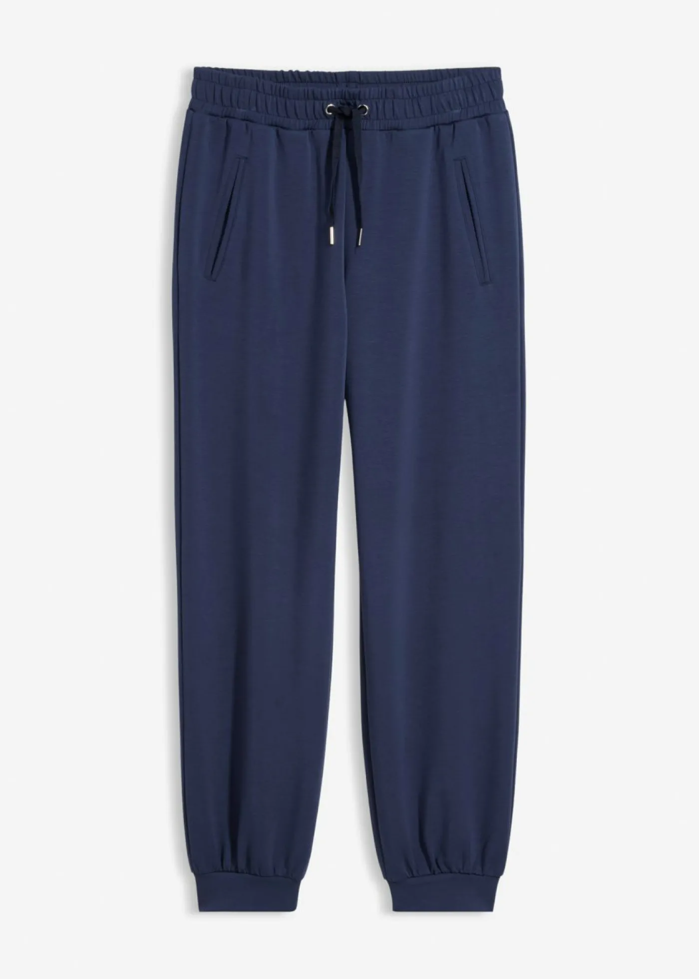 bonprix bonprix Pantalón de chándal de neopreno suave Azul marino