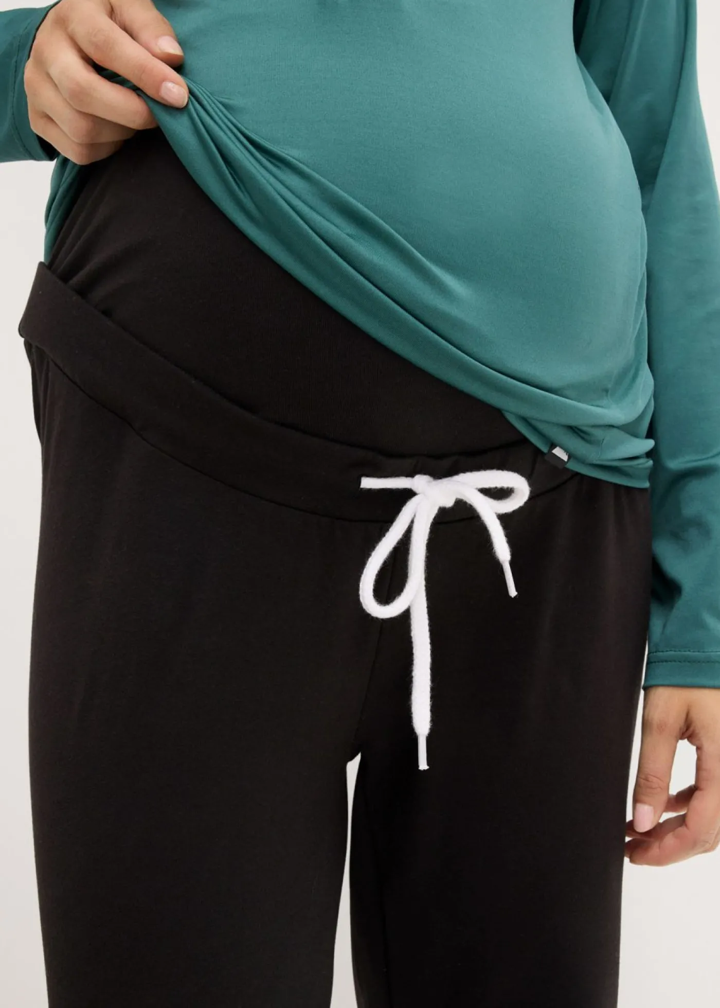bonprix bonprix Pantalón de chándal premamá (2 unidades) Azul oscuro-negro New