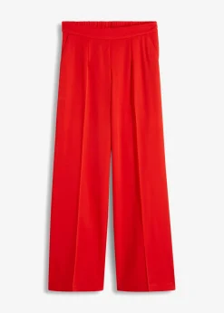 bonprix bonprix Pantalón de lentejuelas de corte holgado fresa Sale