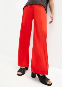 bonprix bonprix Pantalón de lentejuelas de corte holgado fresa Sale