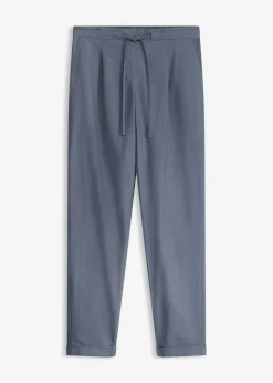 bonprix bonprix Pantalón de lino Azul ahumado New