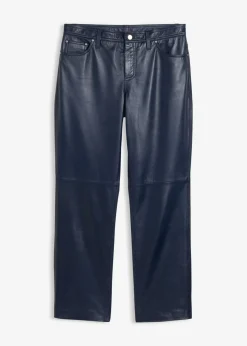 bonprix bonprix Pantalón de napa de borrego Azul marino Clearance
