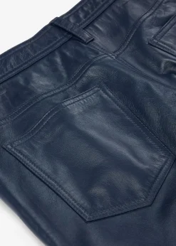 bonprix bonprix Pantalón de napa de borrego Azul marino Clearance