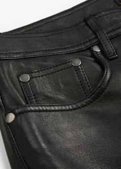 bonprix bonprix Pantalón de napa de borrego Negro New