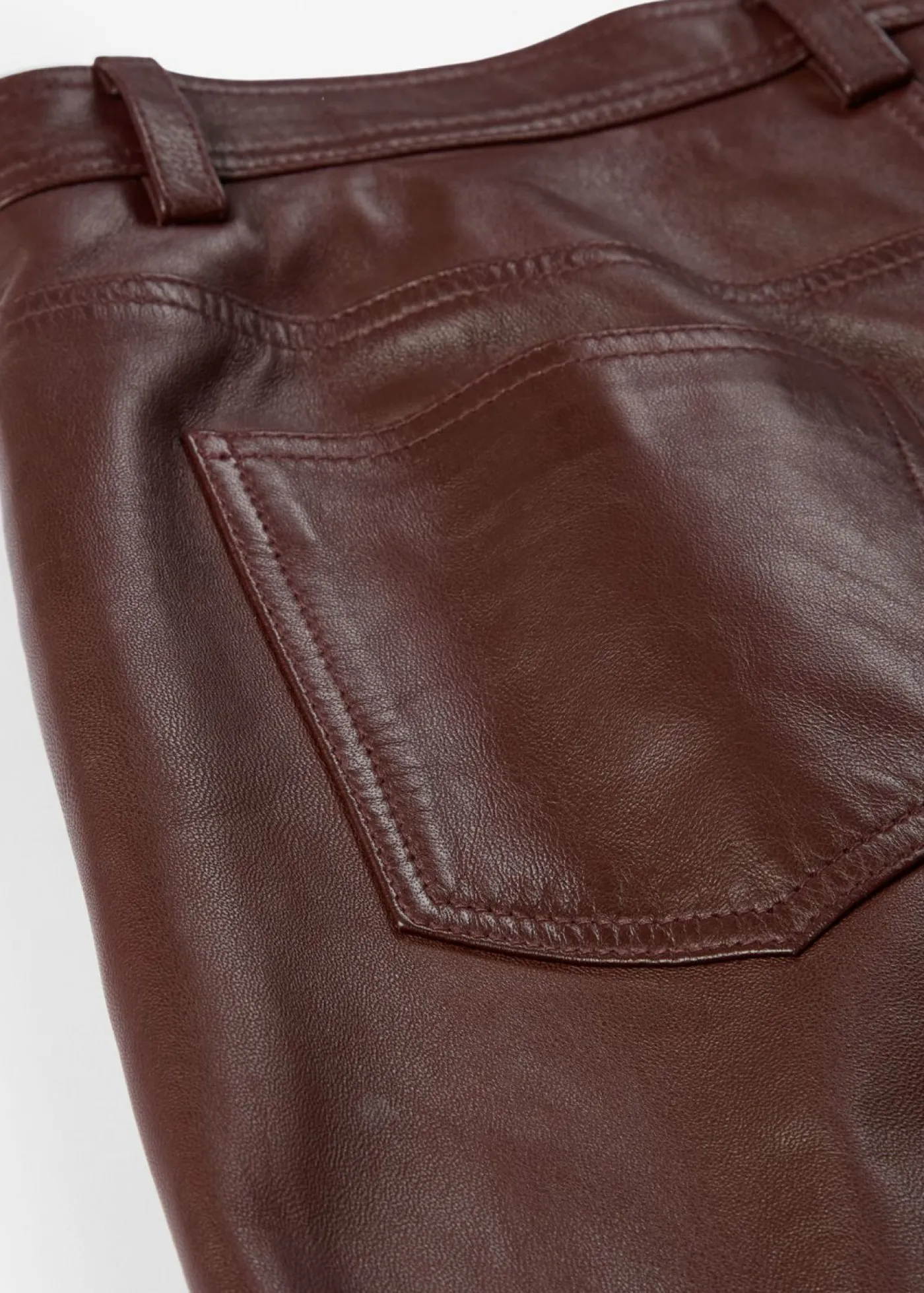 bonprix bonprix Pantalón de napa de cordero Marrón café Discount