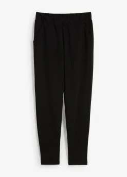 bonprix bonprix Pantalón de neopreno con cintura cómoda Negro