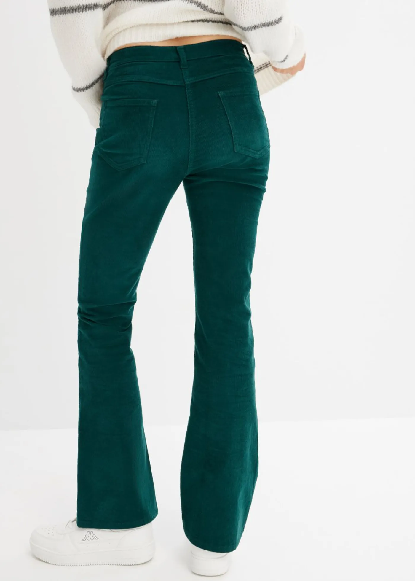 bonprix bonprix Pantalón de pana Verde intenso Outlet