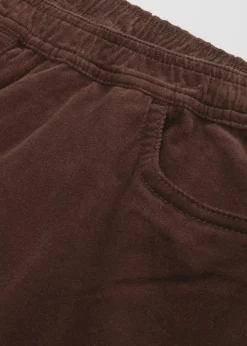 bonprix bonprix Pantalón de pana elástico y ancho, high waist Café Sale