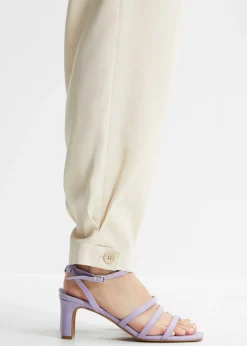 bonprix bonprix Pantalón de pinzas gris guijarro Hot