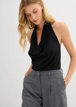 bonprix bonprix Pantalón de pinzas Antracita jaspeado Outlet