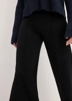 bonprix bonprix Pantalón de punto Negro Clearance