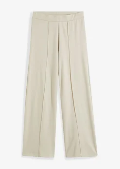 bonprix bonprix Pantalón de punto masilla Outlet