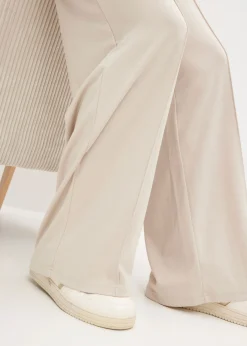 bonprix bonprix Pantalón de punto masilla Outlet