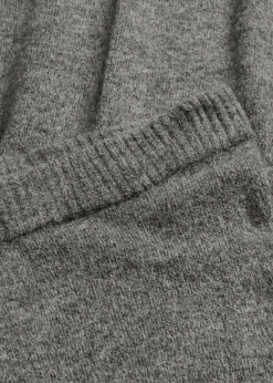 bonprix bonprix Pantalón de punto antracita jaspeado moteado