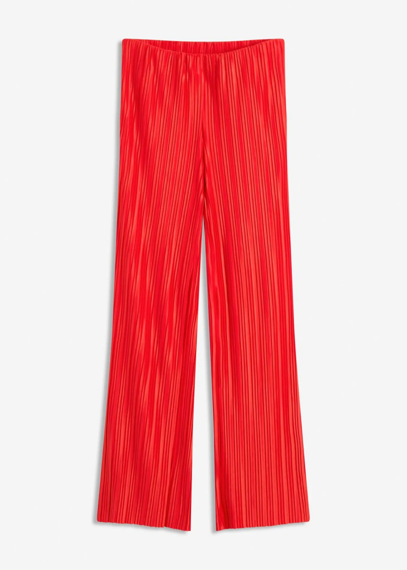bonprix bonprix Pantalón de punto con plisado fresa Online