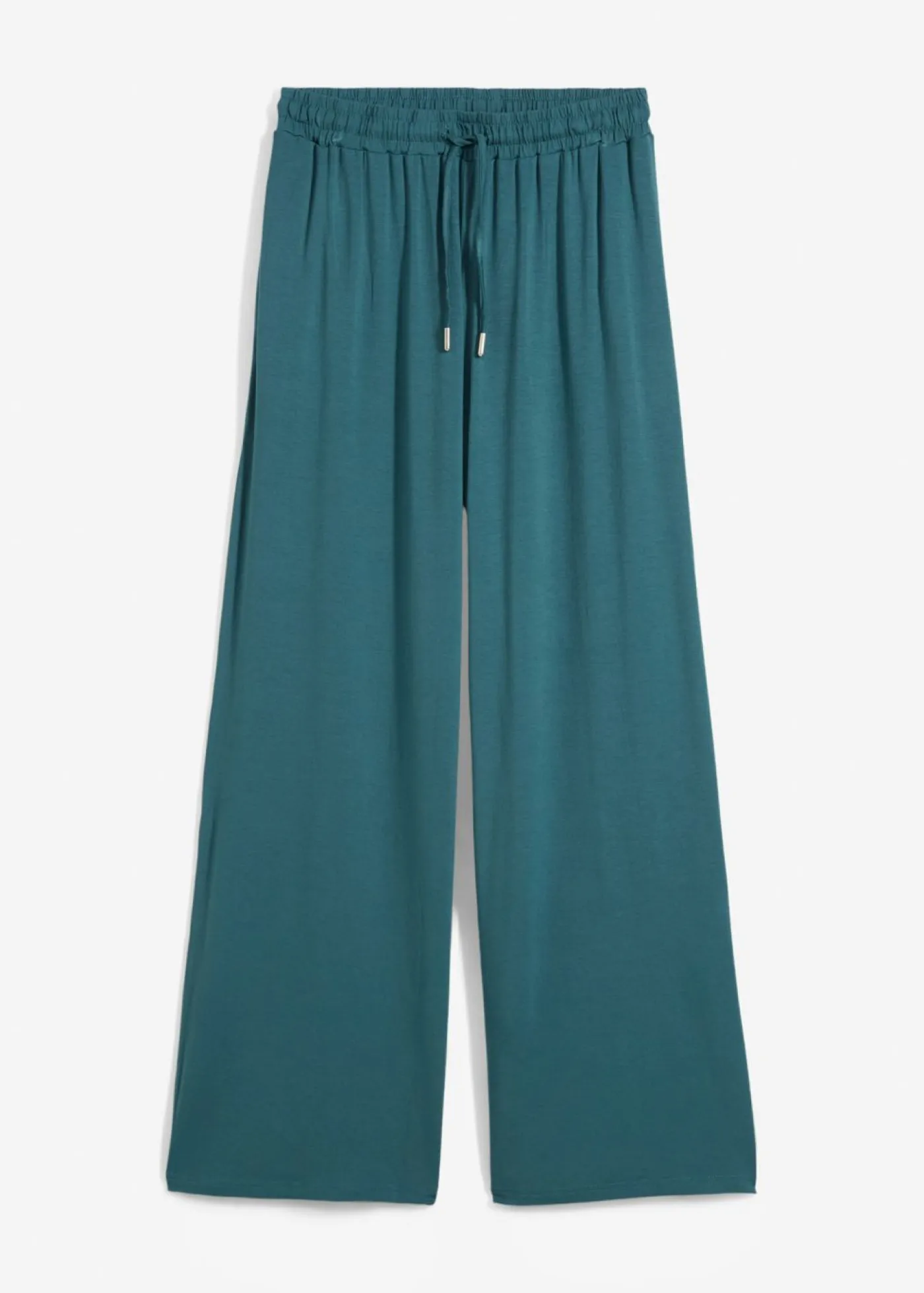 bonprix bonprix Pantalón de punto de viscosa fluida verde pimiento Sale