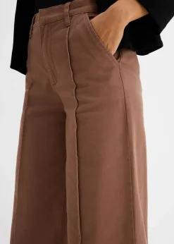 bonprix bonprix Pantalón de sarga Marrón castaño