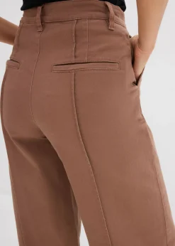 bonprix bonprix Pantalón de sarga Marrón castaño
