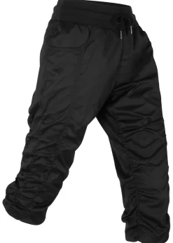 bonprix bonprix Pantalón de senderismo funcional, con largo capri Negro Hot