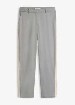 bonprix bonprix Pantalón de traje con cinturilla cómoda gris moteado Online