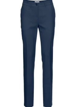 bonprix bonprix Pantalón de traje con pinzas Azul oscuro Sale