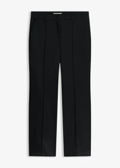 bonprix bonprix Pantalón de traje flared Negro Hot