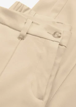 bonprix bonprix Pantalón de traje flared gris guijarro Clearance