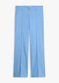 bonprix bonprix Pantalón de traje flared azul provenzal Discount